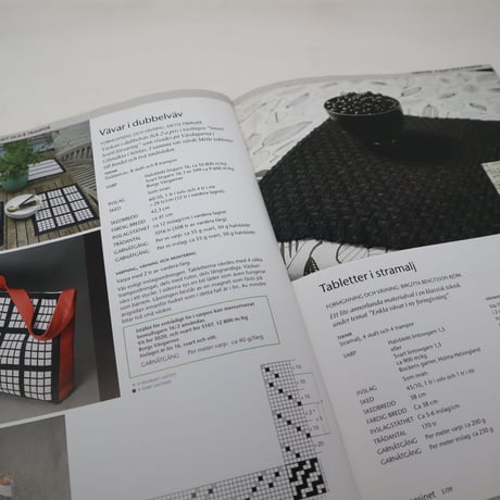 【古本】B2_139　Vav Magasinet　VÄVMAGASINET NR3 2009 日本語訳冊子付