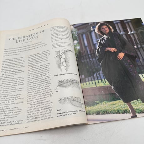 【F1_217】Handwoven January/February 1997  /INTERWEAVE PRESS