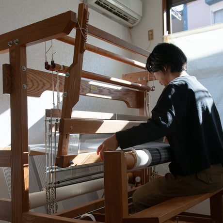 【受付】「杉綾のマフラー/ストールを織る」 　ー機かけから織りまでを学ぶ ー  3日間 講座
