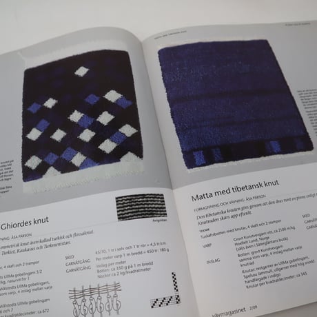 【古本】B2_138　Vav Magasinet　VÄVMAGASINET NR2 2009 日本語訳冊子付