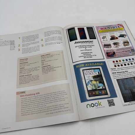 【F1_162】Handwoven January/February 2014  /INTERWEAVE PRESS