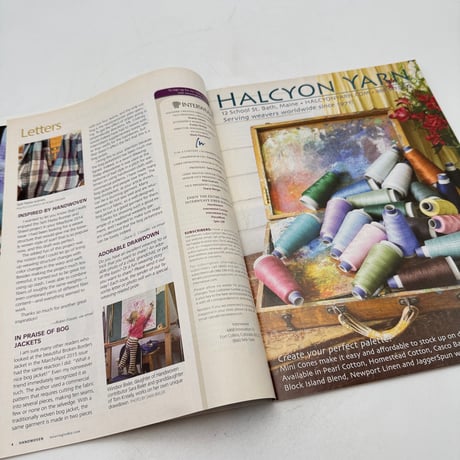 【F1_200】Handwoven May/June 2015  /INTERWEAVE PRESS
