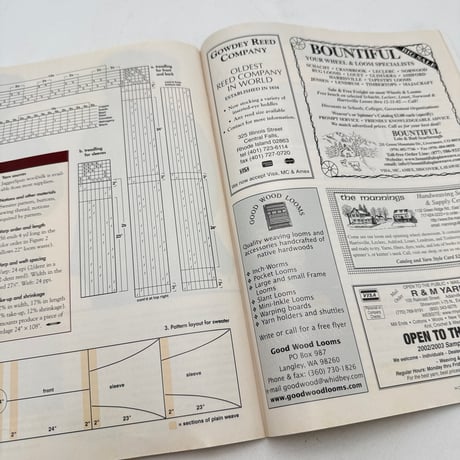 【F1_182】Handwoven November/Dicember 2002  /INTERWEAVE PRESS