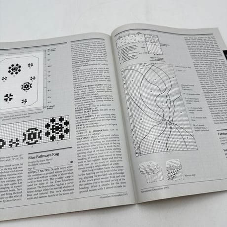 【F1_195】Handwoven November/Dicember 1993  /INTERWEAVE PRESS