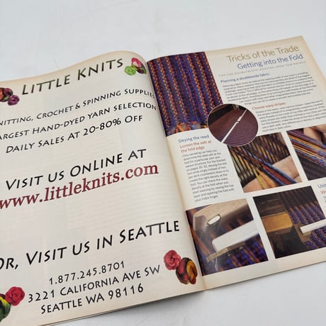 【F1_225】Handwoven March/April 2010  /INTERWEAVE PRESS
