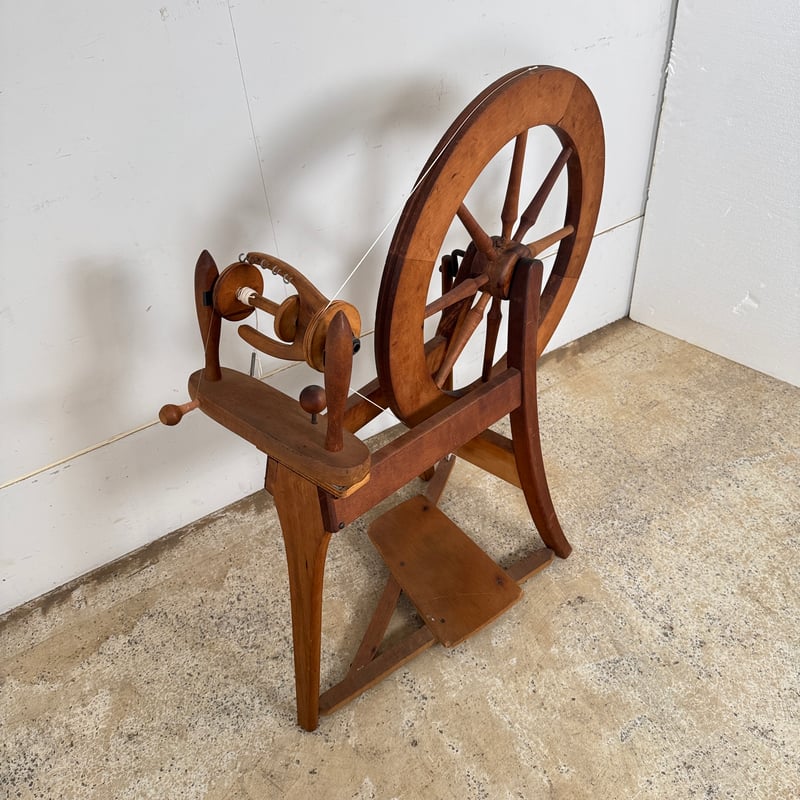 機織り 竹製紡車 機織り 竹製紡車 竹製紡車【-手織りの道具屋-稲垣