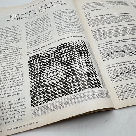 【F1_191】Handwoven November/Dicember 1995  /INTERWEAVE PRESS