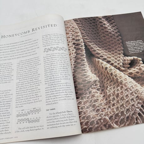 【F1_213】Handwoven January/February 1995  /INTERWEAVE PRESS