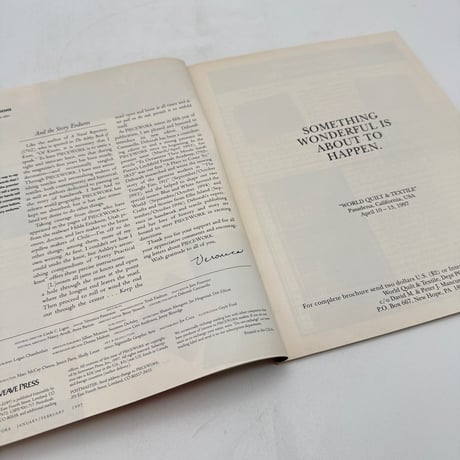 【F1_135】PIECEWORK January/February 1997  /INTERWEAVE PRESS