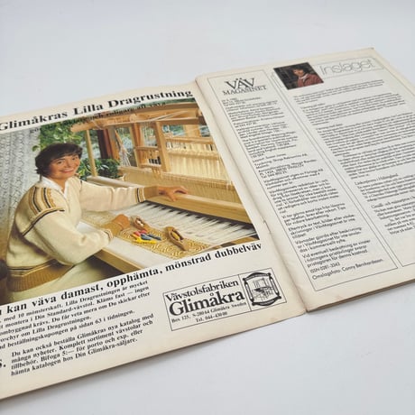 【F1_018】VAV MAGASINET Nr3 1983 /Scandinavian Weaving Magazine