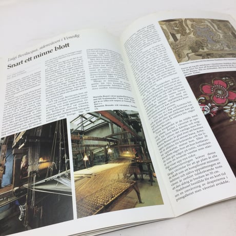 【古本】B214   Hemslöjden  Magazine   1988/6