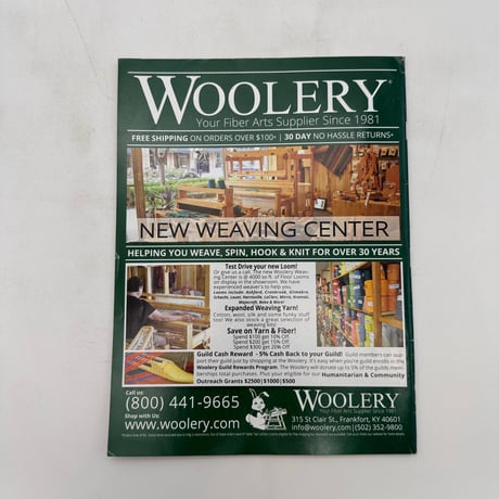 【F1_164】Handwoven January/February 2015  /INTERWEAVE PRESS