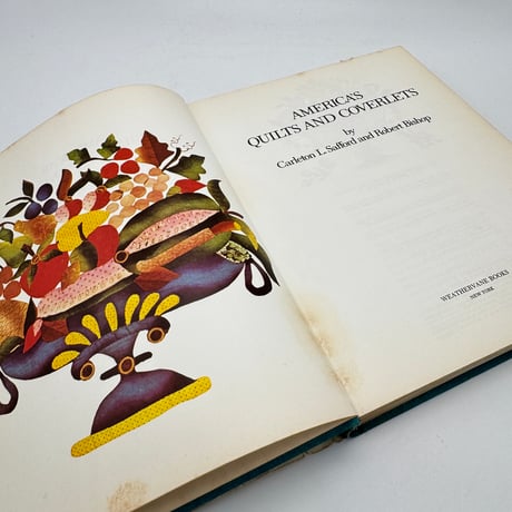 【F1_014】AMERICA'S QUILTS AND COVERLETS /Carleton L.Safford and Robert Bishop