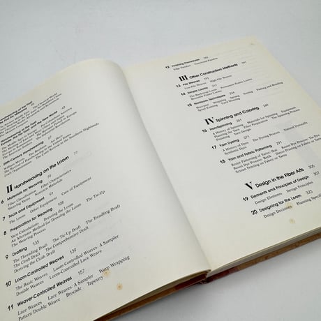 【F1_013】Weaving  A Handbook of the Fiber Arts /Shirley E. Held