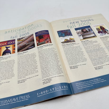 【F1_227】Handwoven  September/October 2005  /INTERWEAVE PRESS