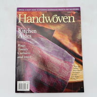 【F1_218】Handwoven March/April 2002  /INTERWEAVE PRESS