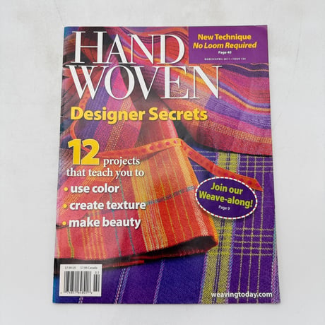 【F1_237】Handwoven March/April 2011  /INTERWEAVE PRESS