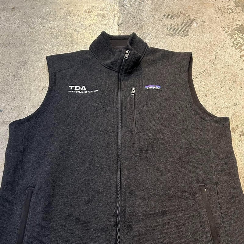古着 PATAGONIA パタゴニア ベターセーター フリース ベスト L 黒