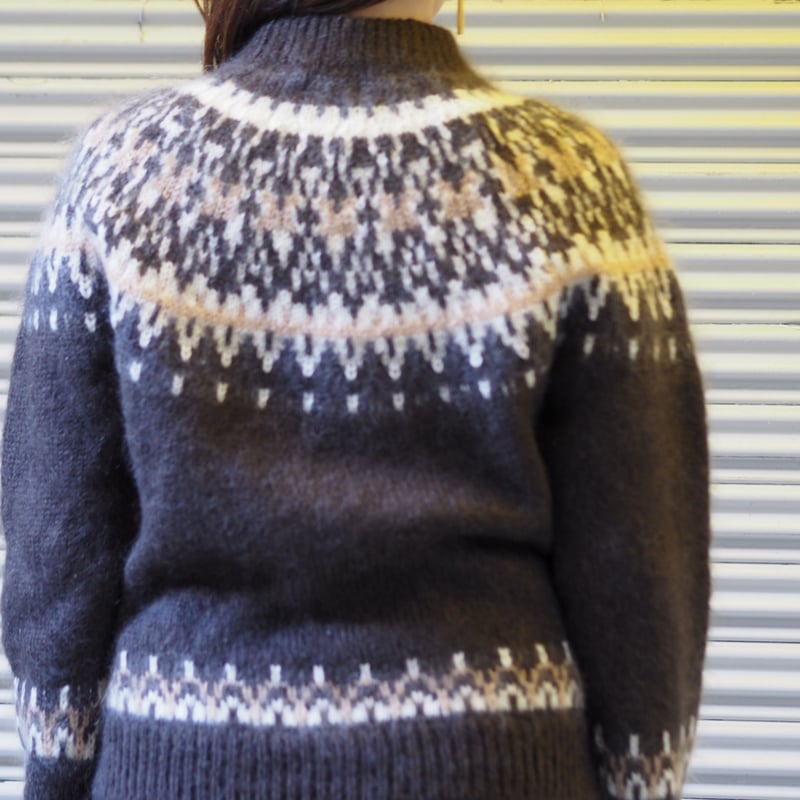 新品】Yonetomi NEW BASICノルディックセーターサイズ1