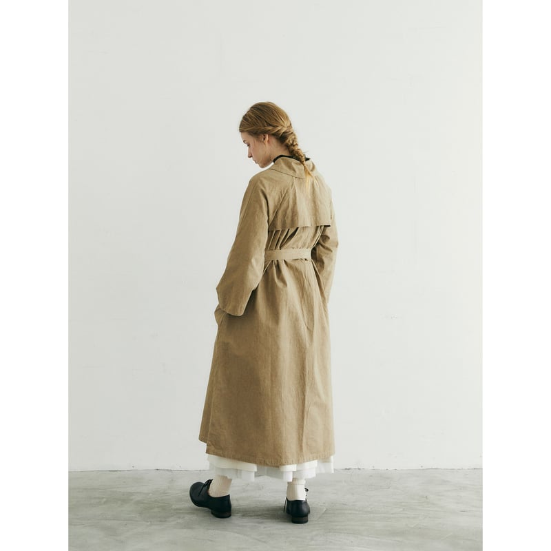 【美品♡】セオリーリュクス トレンチ コート ベージュ ロング丈 ベルト 40 ROPÉ(ロペ) / 【逸品】ベーシックトレンチコート【雑誌掲載