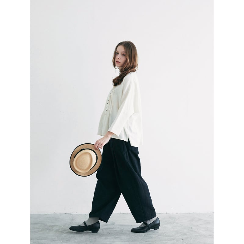 マガリ　コットンリネン ピンタックアンティークブラウス　グレージュ 楽天市場】MAGALI | コットンリネン・ピンタックアンティーク