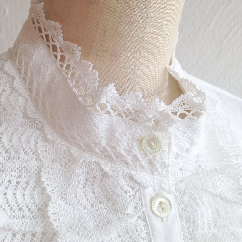 la Reine Reinette レース長袖ブラウス | select shop Calli