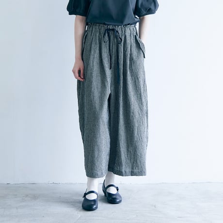 MAGALI マガリ　インディゴ　コットン　フラット　パンツ 楽天市場】MAGALI マガリ インディゴ コットン フラップ パンツ