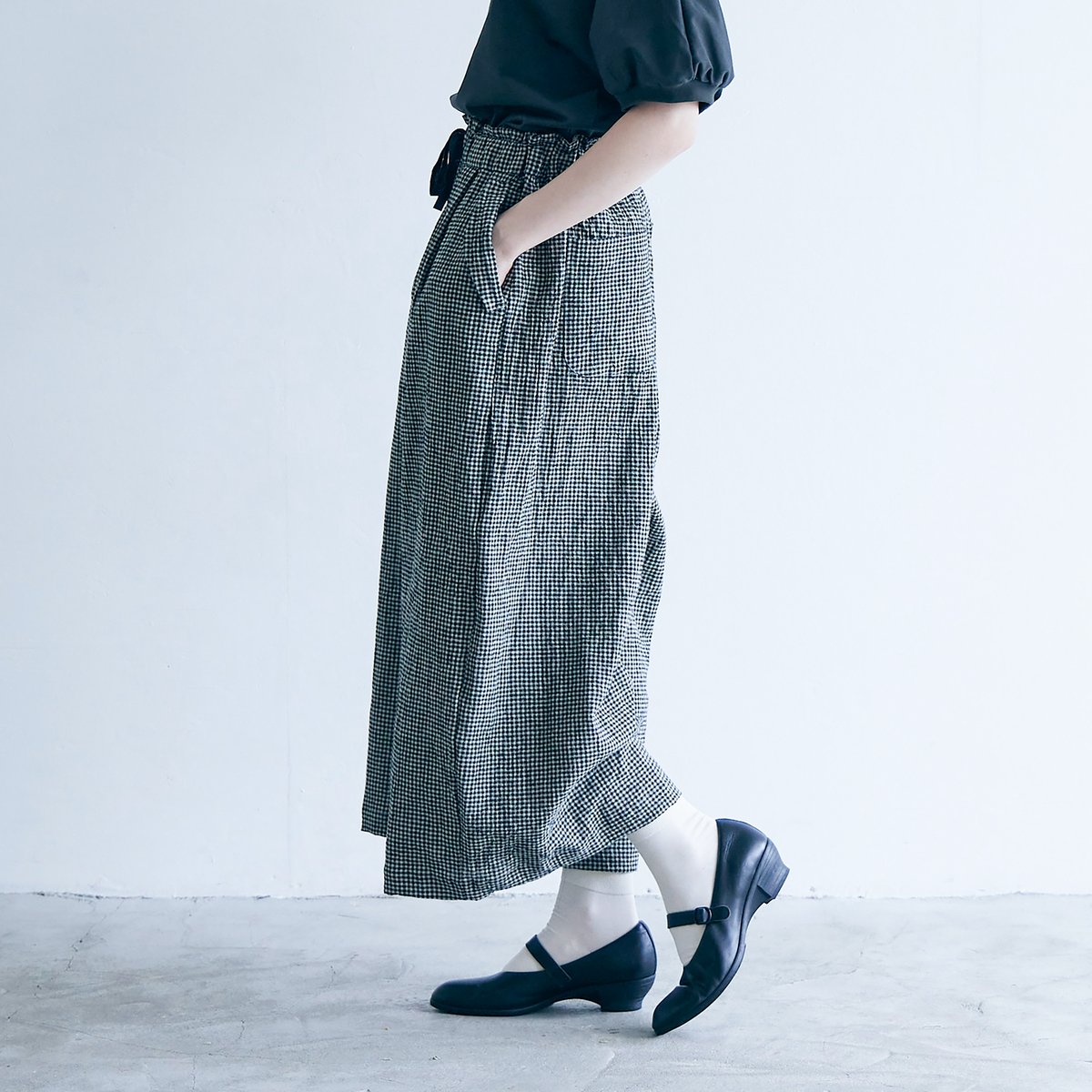 K8.0BASEBALL9 ベージュ リネン ワイドパンツ 希少 K8