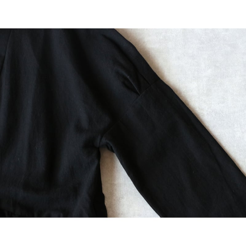 東炊きコットンビエラ・クラシック・ワンピース／ブラック | select