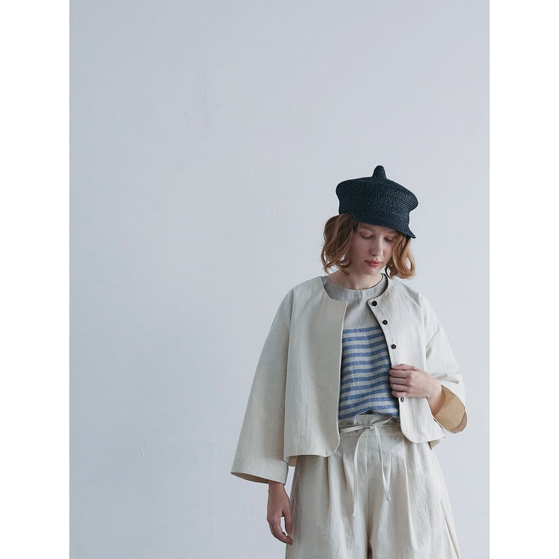 美品☆AliceRitter のコットンベロアのパフスリーブジャケット パフスリーブジャケット