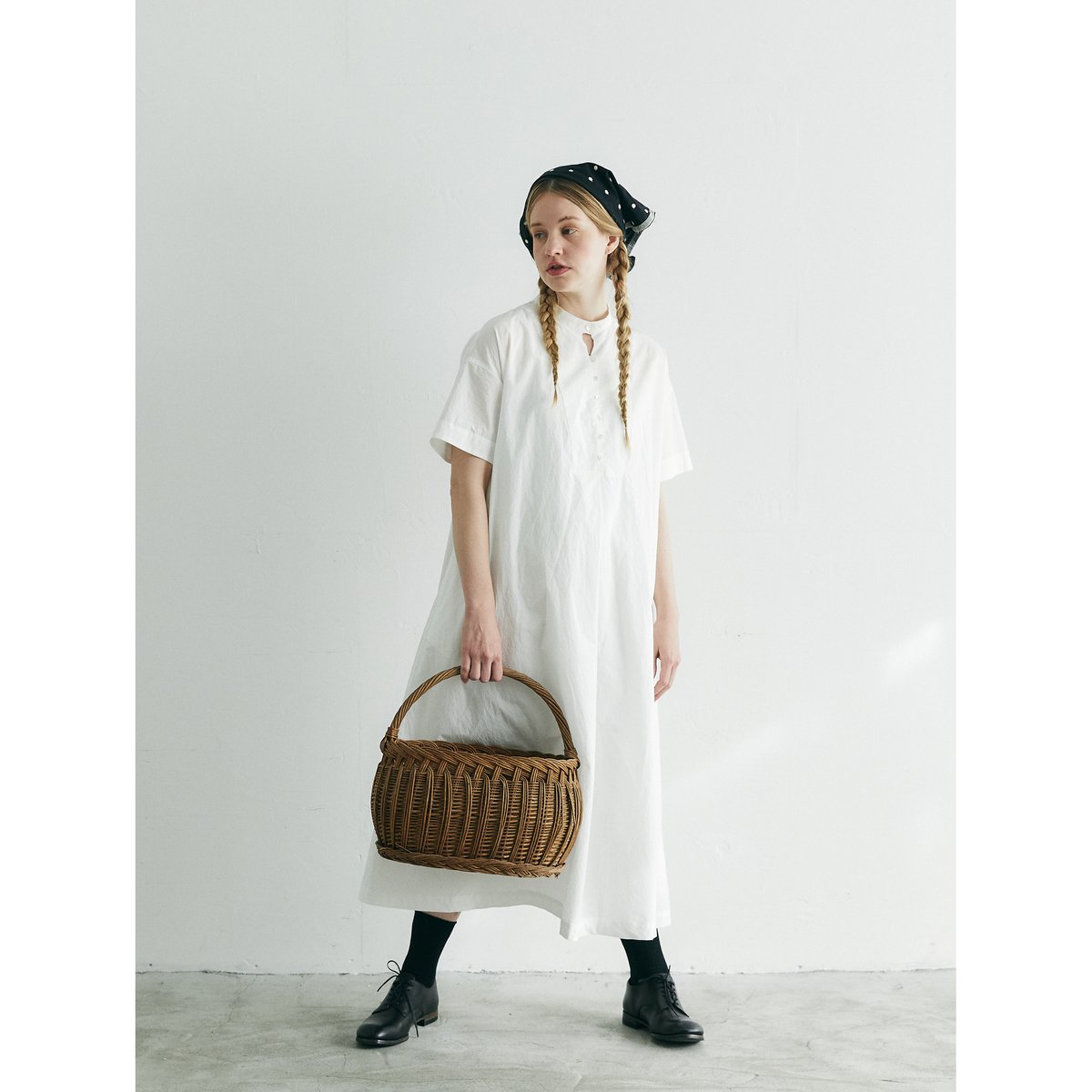 HOBBS LONDON ベキ コットン ドレス ドット（水玉） Hobbs London(ホッブスロンドン) ワンピース