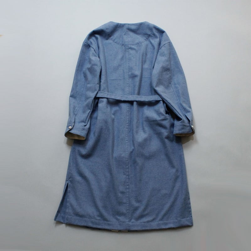 MAGALI コート・ワンピース/ブルー | select shop Calli MAGALI コート・ワンピース/ブルー | select shop Calli