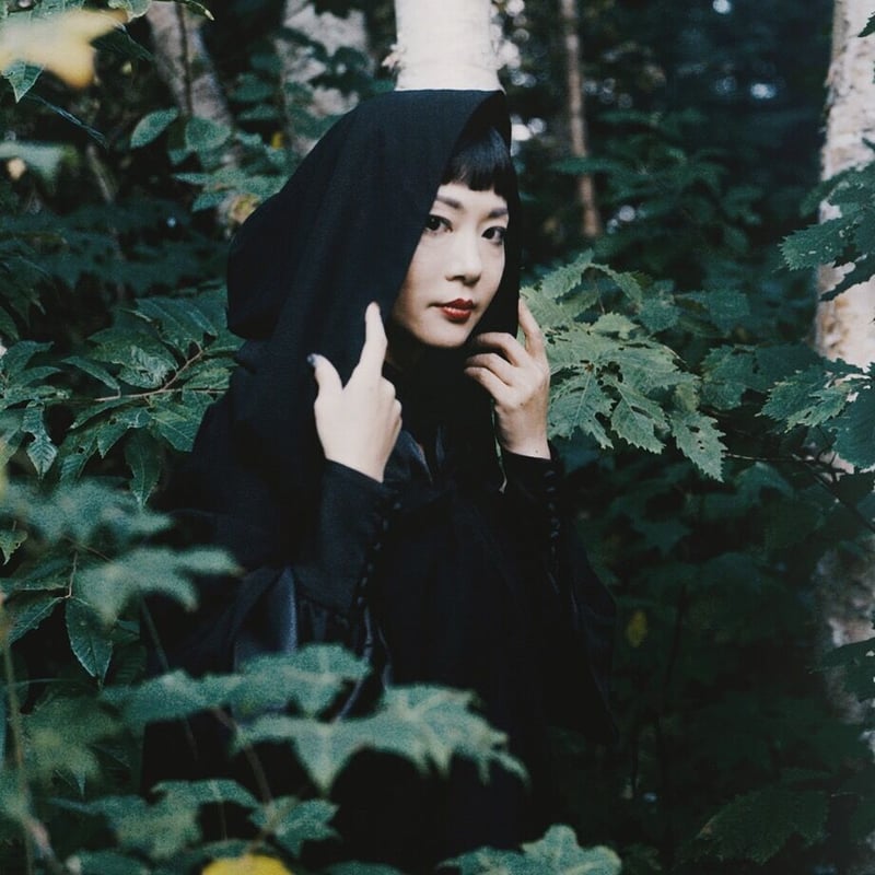 Green leaf pattern cloak（ロングマント） Green leaf pattern cloak（ロングマント）