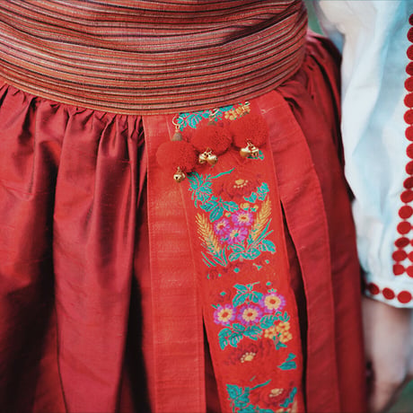 FLOWER / MIKO SKIRT