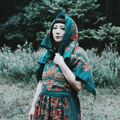 Hedge witch スカーフ 緑
