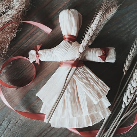 Imbolc Corn Dolly of Brigit Kit / インボルクを祝うブリギッドのコーンドリー