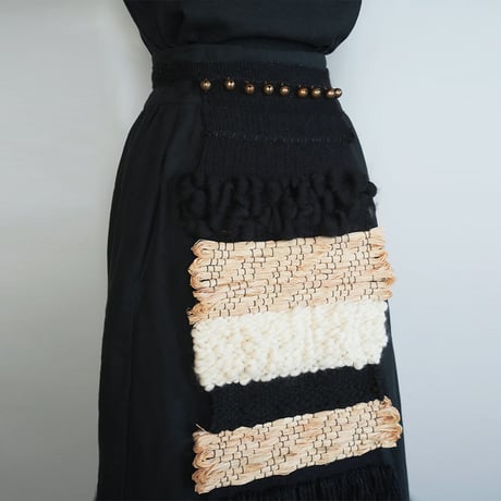 Ritual Apron / 前掛け（ラフィア100%）
