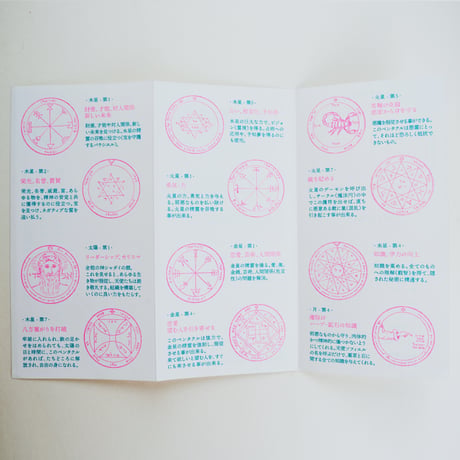 ART MAGICK KIT【THE PENTACLES OF SOLOMON】単品各種 / お得な１箱12枚護符セット