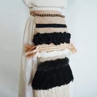 Ritual Apron / 前掛け（ラフィア・麻）