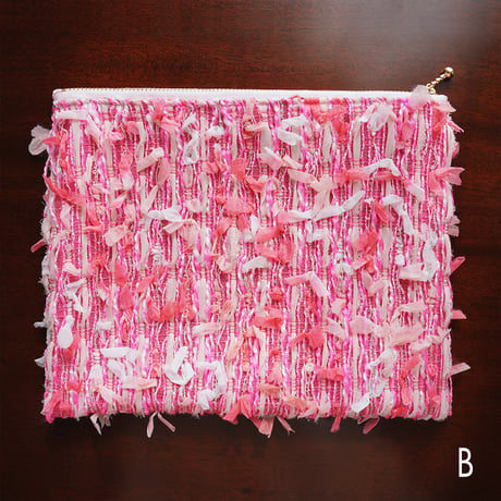 瞬刻の陽桜（しゅんこくのひざくら）- TEXTILE ポーチ各種