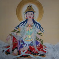 観音菩薩    第２回日仏友好ｵﾘｼﾞﾅﾙ切手展　日仏友好貢献親善大賞　受賞作品