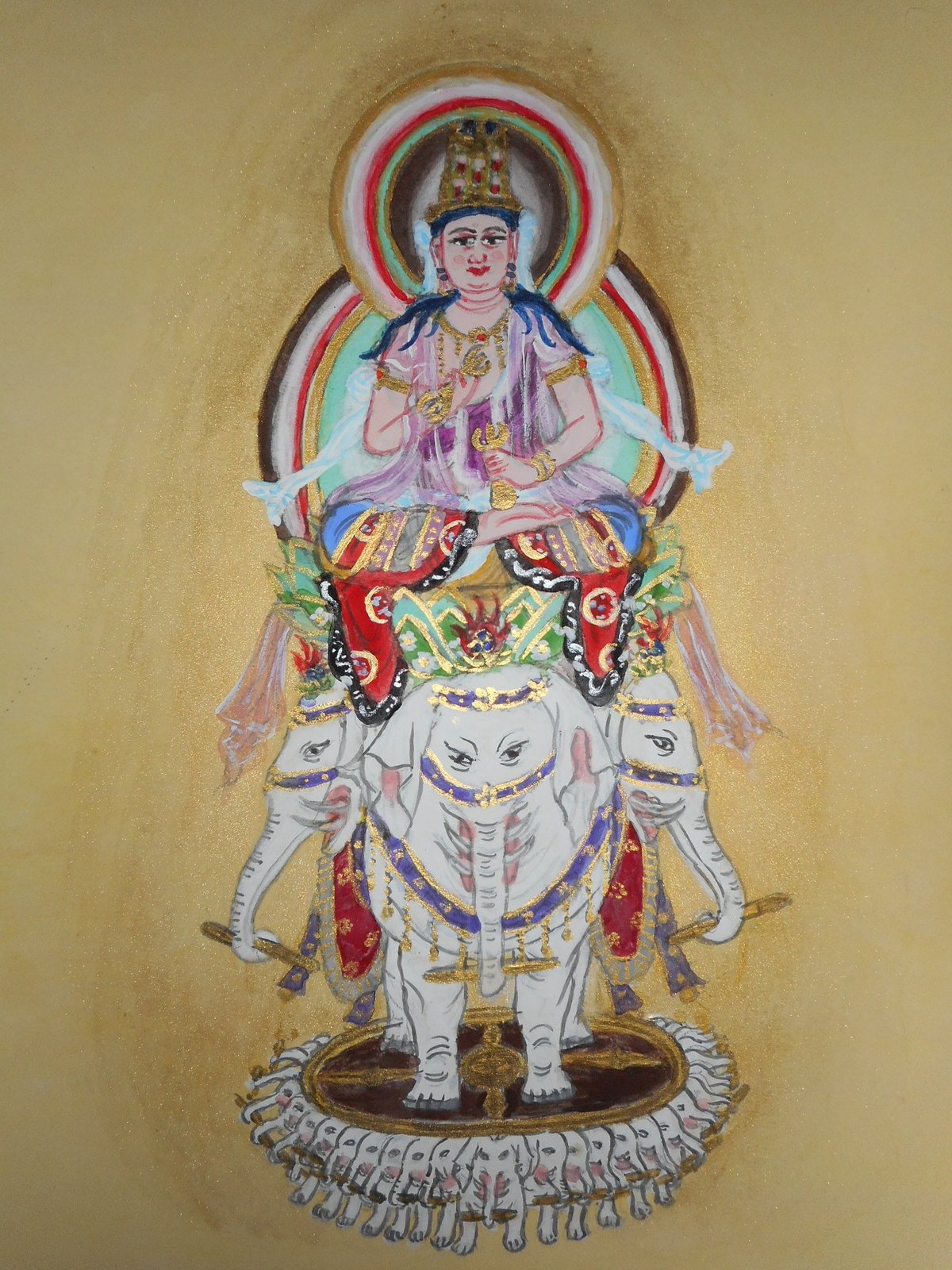 普賢延命菩薩 | 仏教美術 -開運仏画-