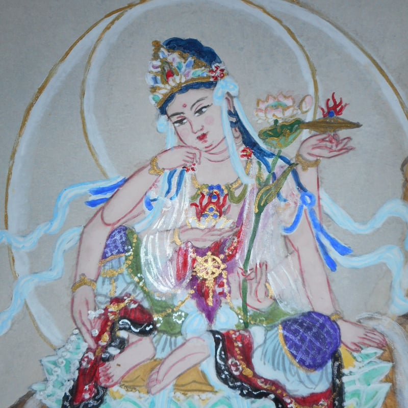 如意輪観音菩薩 | 仏教美術 -開運仏画-