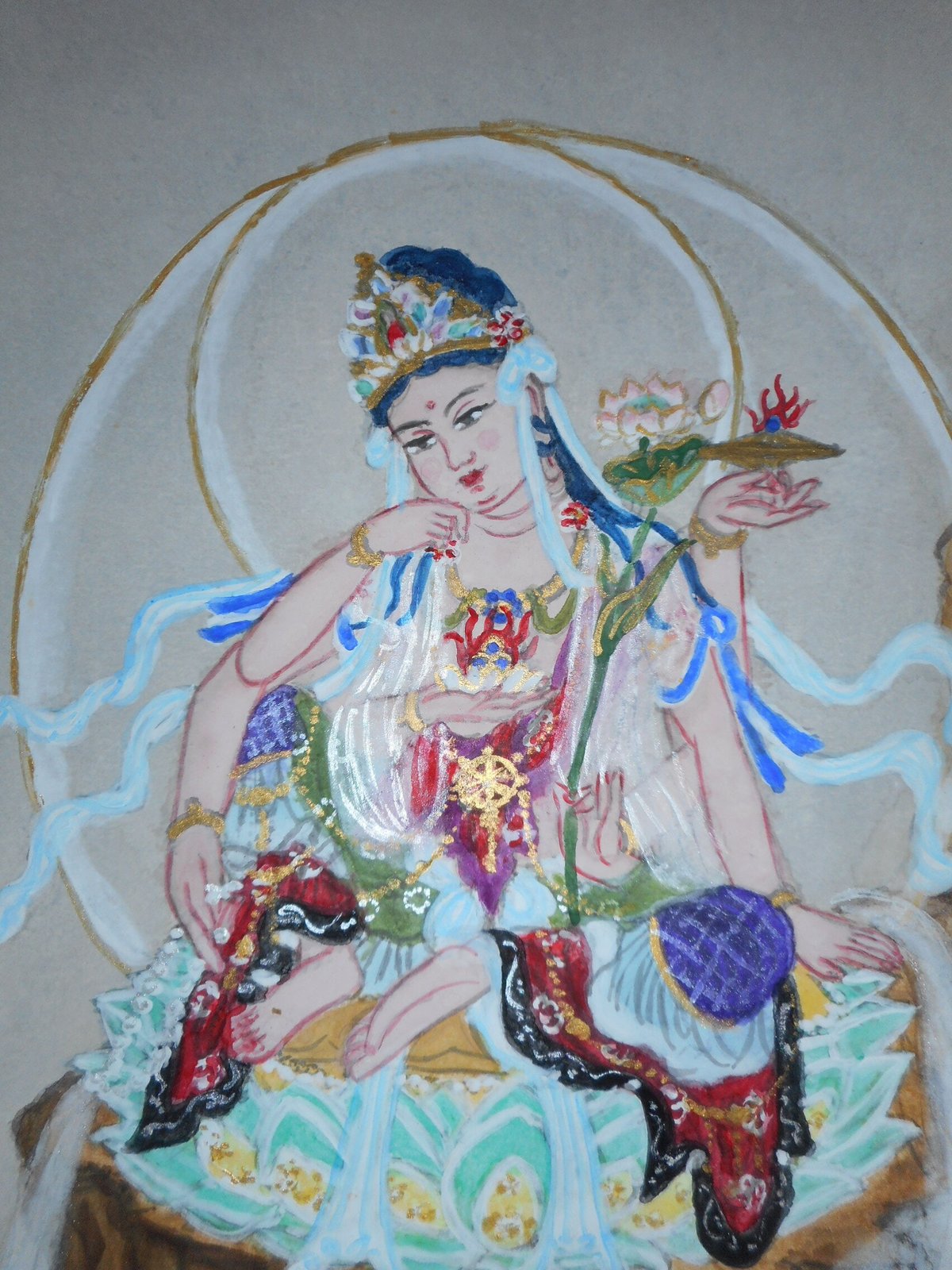 如意輪観音菩薩 | 仏教美術 -開運仏画- 如意輪観音菩薩 | 仏教美術 -開運仏画-
