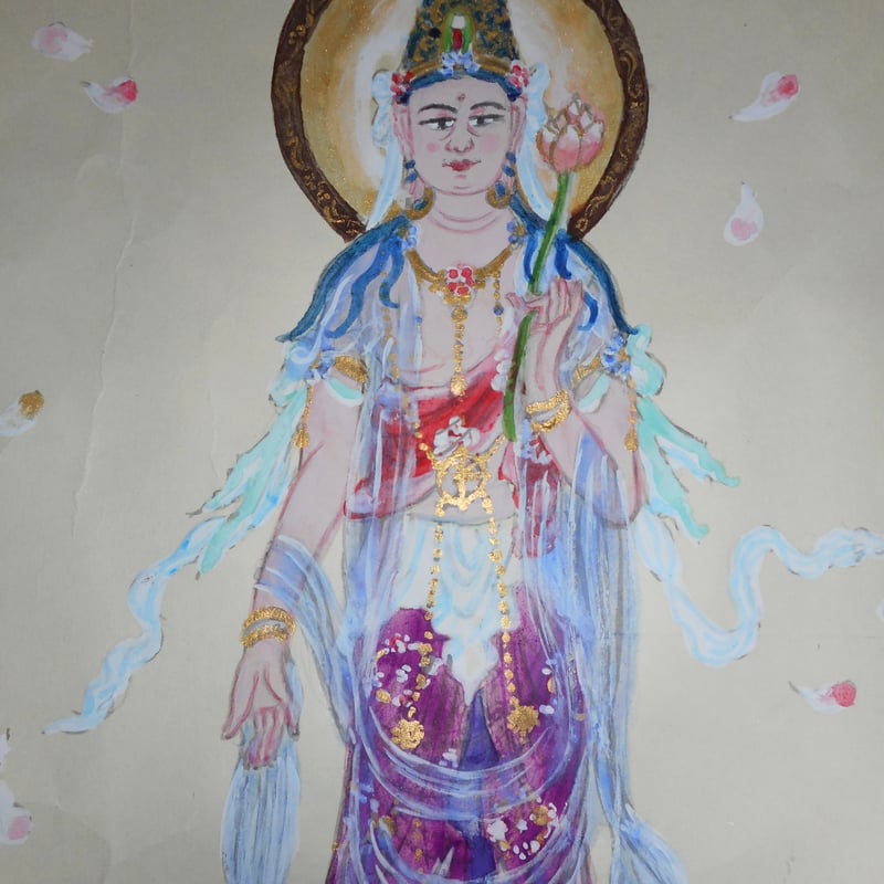 聖観世音菩薩 | 仏教美術 -開運仏画-