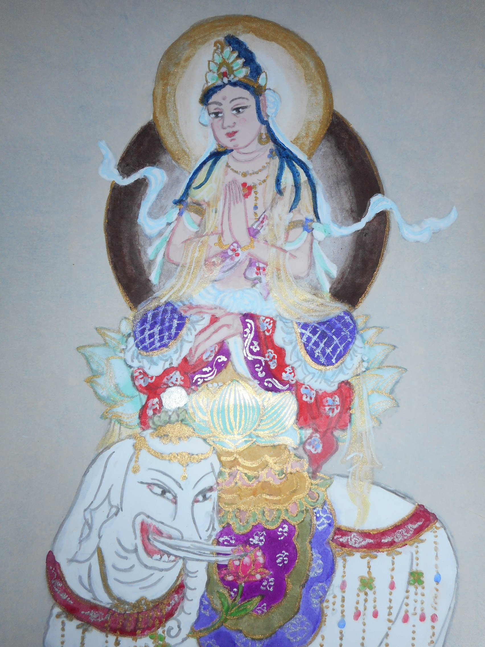 普賢菩薩デザインアート original
