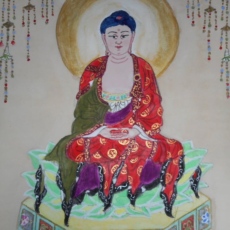 日本画 絵画 仏陀 Buddha アジアン 値下げ 楽天市場】ブッダの