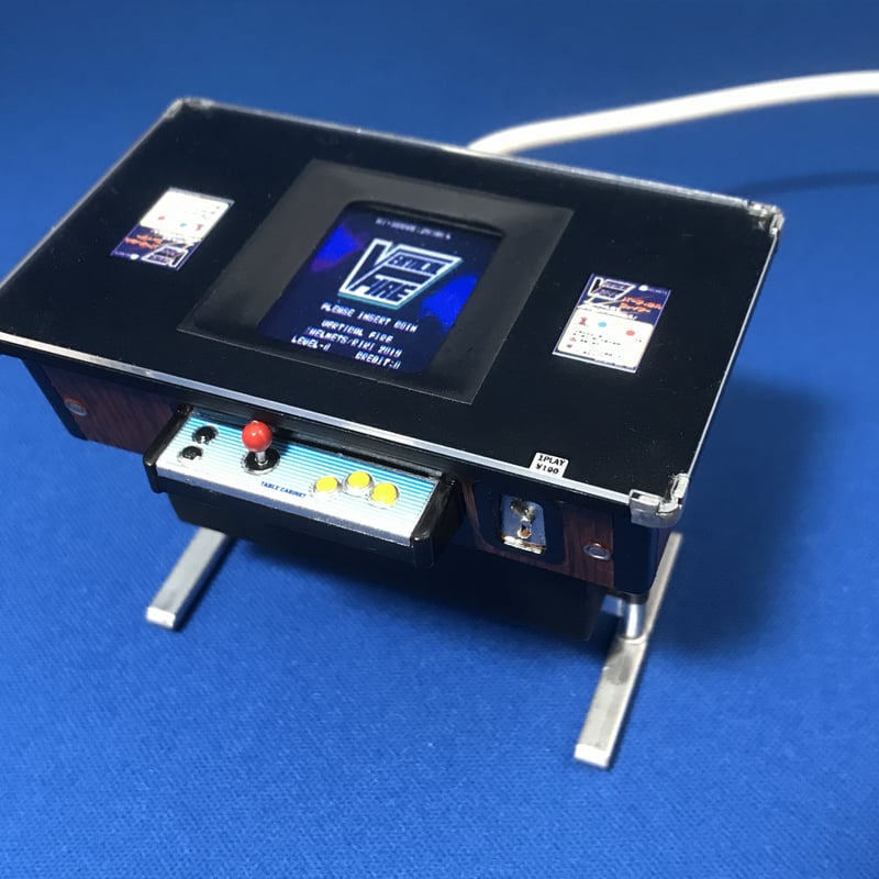 1/12 ARCADE TABLE CABINET (Plastic Model) Easy