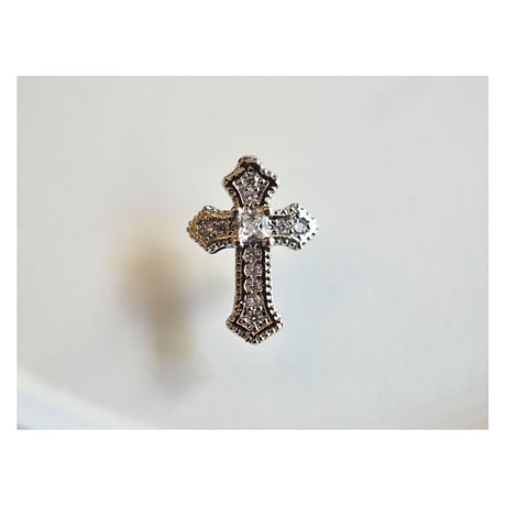 luxury zircon*cross（シルバーダイヤ）