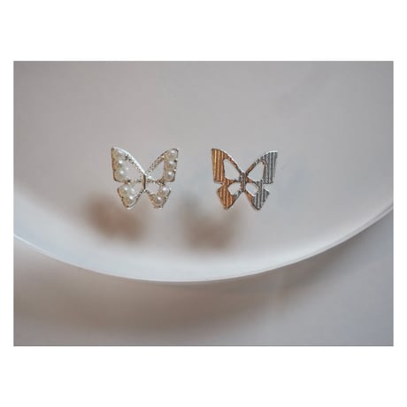 hollow butterfly （パールシルバー）